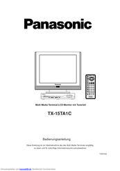 Panasonic TX15TA1C Bedienungsanleitung