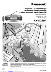 Panasonic RXED50A Bedienungsanleitung