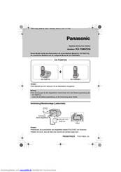 Panasonic KXTG6572G Bedienungsanleitung