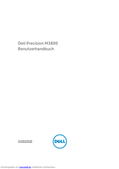 Dell Precision M3800 Benutzerhandbuch