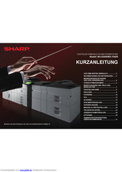 Sharp MX-6240N Kurzanleitung