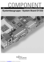 Fujitsu Siemens Computers D1332 Technisches Handbuch