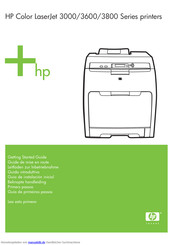 HP Color LaserJet 3600 Series Leitfaden Für Betreiber
