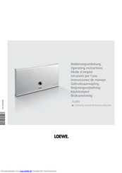 Loewe Multiroom Receiver Bedienungsanleitung
