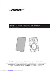 Bose Virtually Invisible 891 Bedienungsanleitung