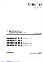 Pottinger NOVADISC 265 Betriebsanleitung