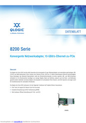 QLogic 8200 Series DataSheet Bedienungsanleitung