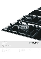 Bosch PKA375V14E Gebrauchsanleitung