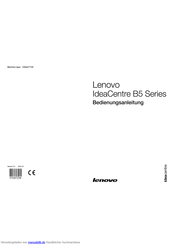 Lenovo IdeaCentre B520 Bedienungsanleitung