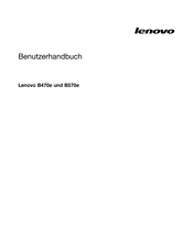 Lenovo B570e Benutzerhandbuch