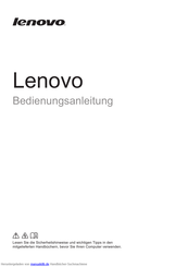 Lenovo B50-45 Bedienungsanleitung