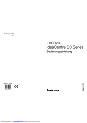 Lenovo IdeaCentre B305 Bedienungsanleitung