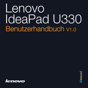 Lenovo IdeaPad U330 Benutzerhandbuch