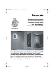 Panasonic KX-TCD210G Bedienungsanleitung