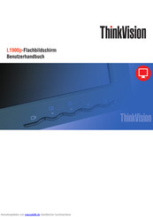 ThinkVision L1900p Benutzerhandbuch