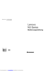 Lenovo N308 Bedienungsanleitung