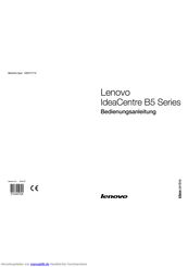 Lenovo IdeaCentre B510 Bedienungsanleitung
