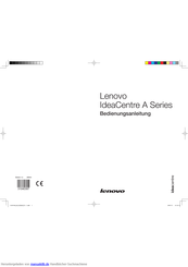 Lenovo IdeaCentre A600 Bedienungsanleitung