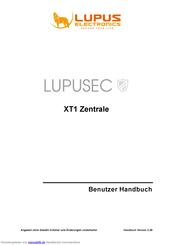 Lupus LUPUSEC XT1 Benutzerhandbuch