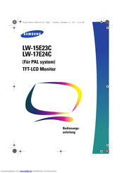 Samsung LW17E24C Benutzerhandbuch