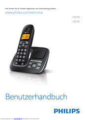 Philips BeNear Schnurloses Telefon Benutzerhandbuch