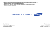 Samsung SGH-D800 Bedienungsanleitung