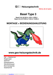 GEO Basel-3 20, 28 CXE.A, LXE.A, LXZE.A Bedienungsanleitung