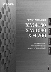 Yamaha XM4080 Bedienungsanleitung
