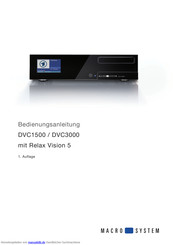 MacroSystem Digital Video DVC3000 Bedienungsanleitung