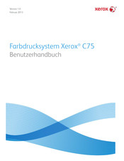 Xerox CopyCentre C75 Benutzerhandbuch