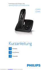 Philips CD490 Kurzanleitung