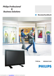 Philips BDH5031V.00 Benutzerhandbuch