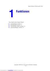 Xerox WorkCentre C2424 Kurzanleitung