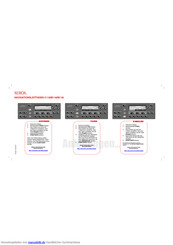 Xerox WorkCentre M118 Navigationsleitfaden