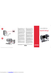 Compaq Presario S0000 Serie Schnellinstallationsanleitung