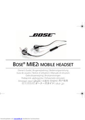 Bose MIE2 Bedienungsanleitung