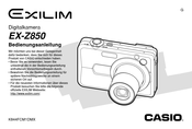 Casio Exilim EX-Z850 Bedienungsanleitung
