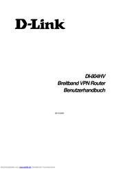 D-Link DI-804HV Benutzerhandbuch