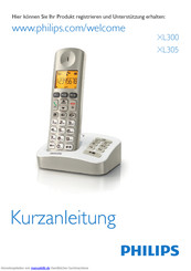 Philips XL300 Kurzanleitung
