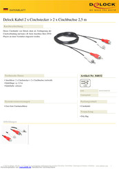 DeLOCK 84032 Handbuch