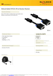 DeLOCK 84373 Handbuch