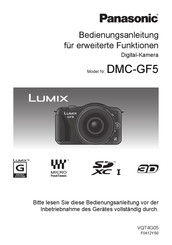 Panasonic Lumix DMC-GF5 Bedienungsanleitung