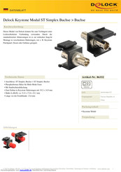 DeLOCK 86332 Handbuch