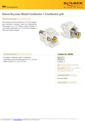 DeLOCK 86306 Handbuch