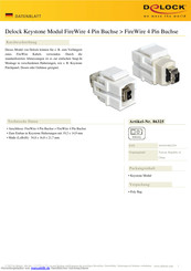 DeLOCK 86325 Handbuch