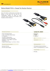 DeLOCK 84453 Handbuch