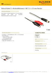 DeLOCK 83424 Handbuch