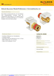 DeLOCK 86304 Handbuch
