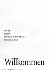 BenQ FP202W Benutzerhandbuch