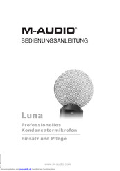 M-Audio Luna Bedienungsanleitung